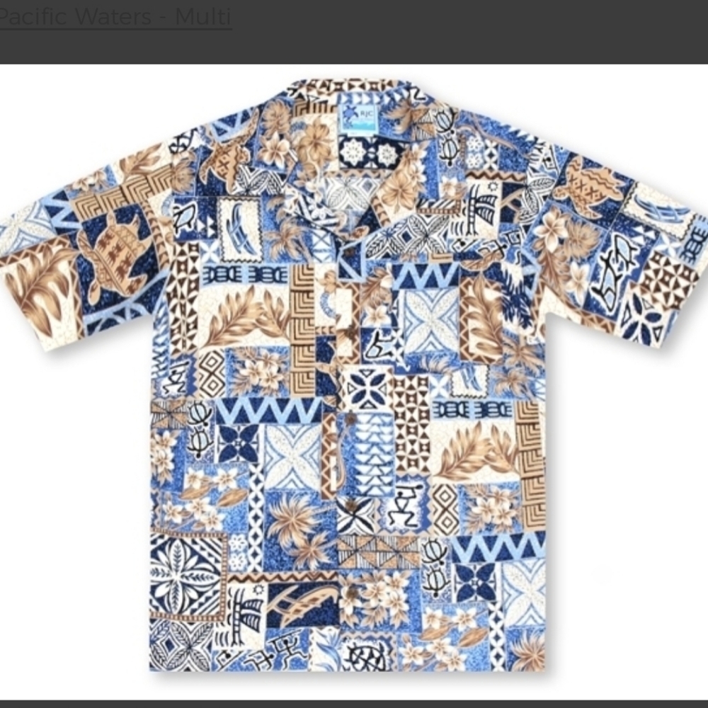 RJC Hawaiian shirt size 2